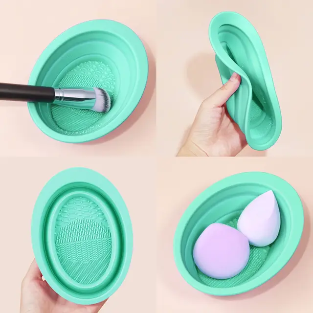 Bol de nettoyage de pinceaux en silicone - LA MAISON RACH BEAUTY